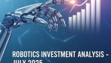 2025年7月机器人领域投资额突破43亿美元