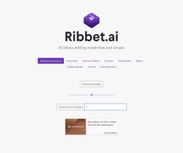Ribbet.ai | AI photo editing made free and simple