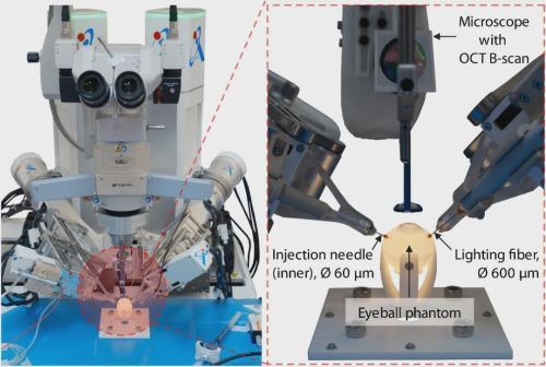 中国团队研发眼科自主手术机器人注射成功率达100%