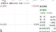 芯片巨头盘后暴跌超13% 原因何在 