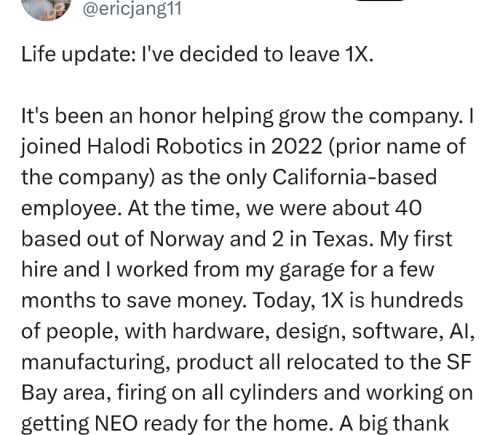 明星机器人公司核心出走，人形机器人行业灵魂人物流动潮