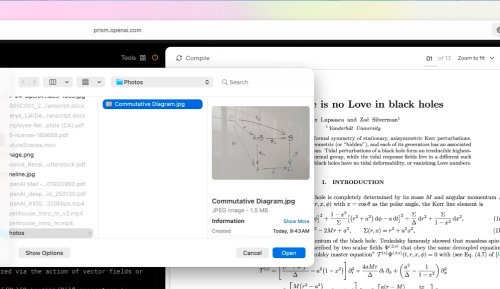 OpenAI推出科学家专用AI工具Prism