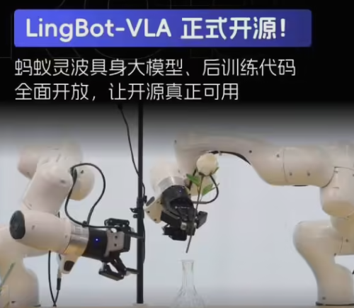 蚂蚁灵波科技开源双模机器人，空间感知精准度再突破