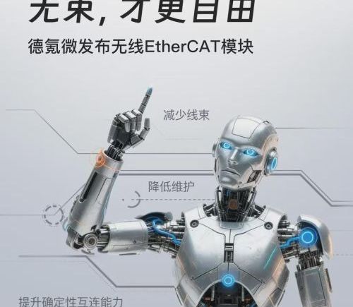 具身智能关节进入无线时代？看德氪微毫米波无线EtherCAT 模块如何破解关节互连难题