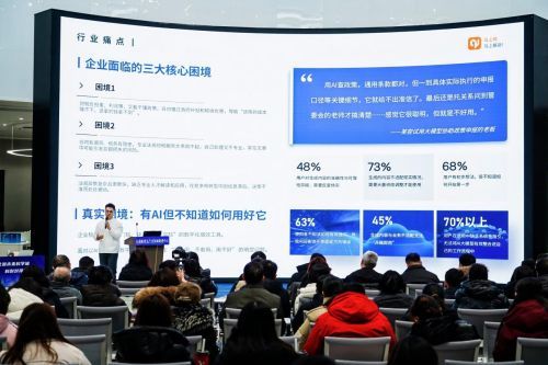 智启新程 聚势共生 “马上问”AI+服务启航 共筑企服新生态