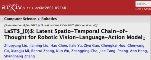 LaST₀：赋予机器人物理直觉，摆脱语言依赖像人类思考动作