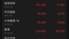 腾讯阿里齐涨 大模型龙头股飙升超36% 澜起科技港股首日涨63.7%