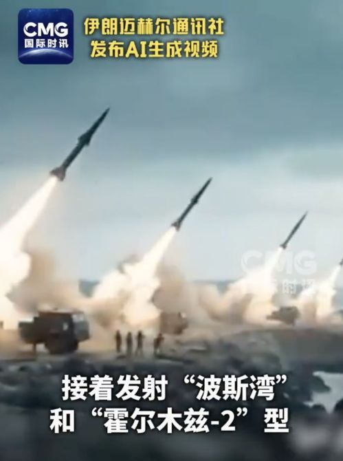 伊朗发布AI视频展示对美军舰队的模拟打击 伊朗总统最新表态