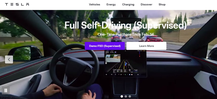 特斯拉停售FSD买断版 全面转向订阅制 每月租金99美元