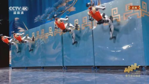 宇树机器人在春晚展现赛博真功夫