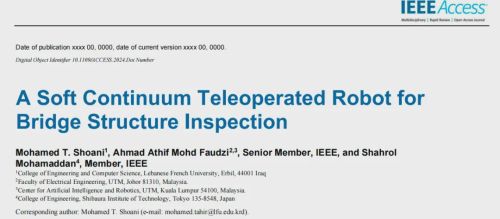软体机器人成桥检替身 水下空中全能作业