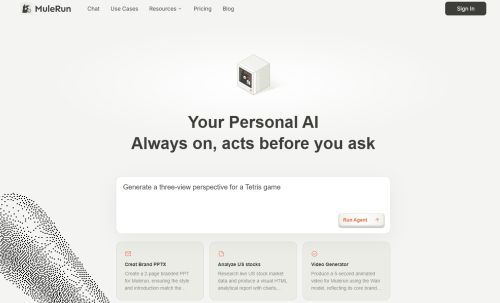 全球首款自进化AI MuleRun问世 养龙虾或将被取代