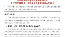 上任仅一年北京汽车换帅 80后董事长王昊离任 张国富拟接任以提升运营效率 