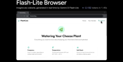 谷歌最强轻量模型Gemini 3.1曝光 实时渲染UI惊艳亮相
